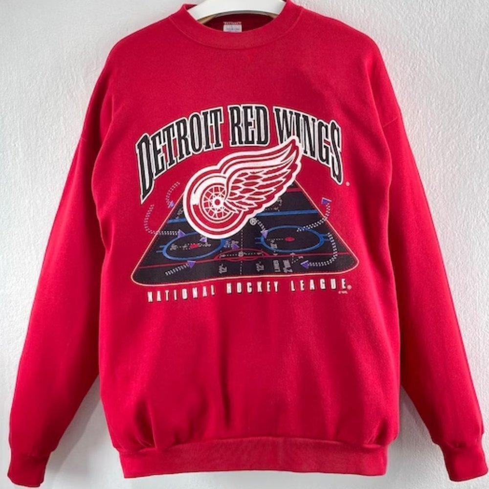Detroit Red Wings Retro Hockey Fan Sportswear Sweatshirt